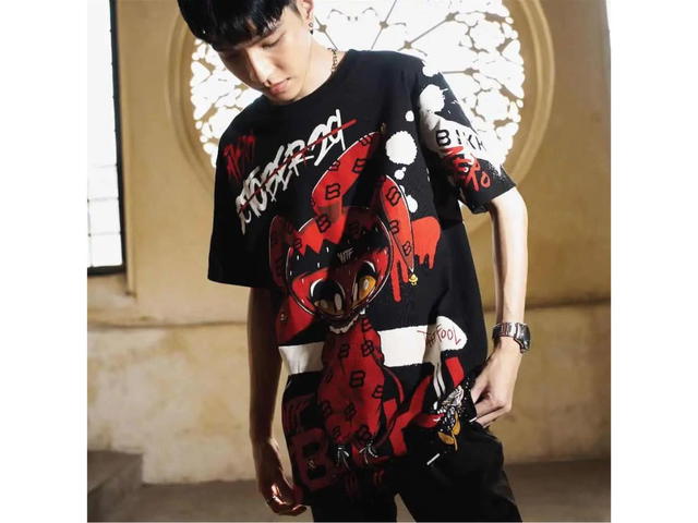 BIKK BIKK x Oct29 “Joker” OVP Oversized Tee Black - view 3