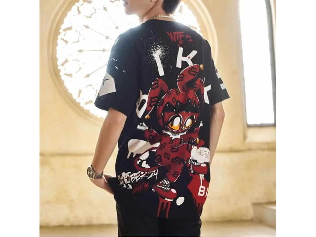 BIKK BIKK x Oct29 “Joker” OVP Oversized Tee Black - view 4