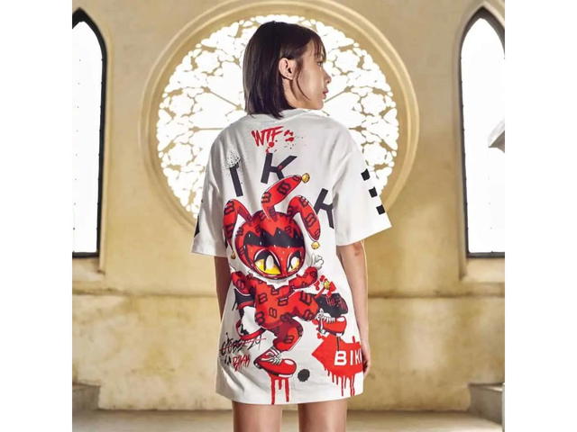 BIKK BIKK x Oct29 “Joker” OVP Oversized Tee White - view 4