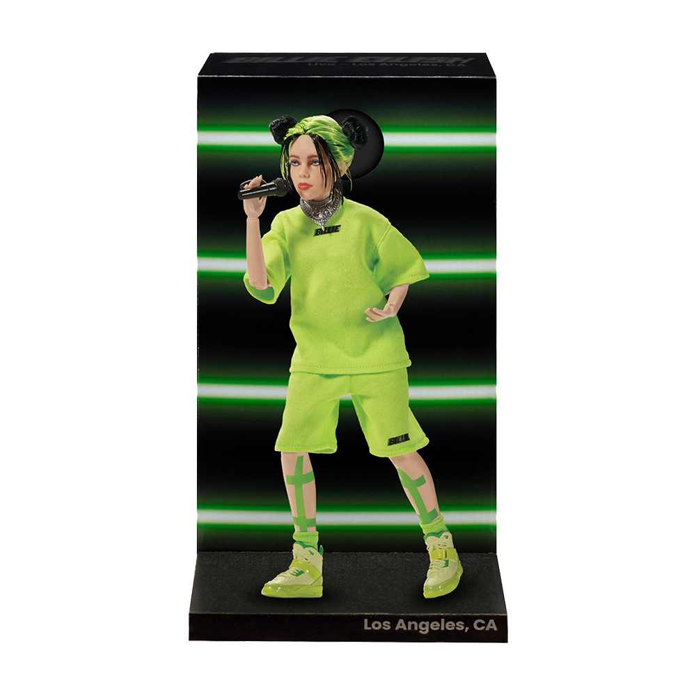 Buy Billie Eilish Live-Los Angeles,CA Doll 10.5” at Sasom – Authentic and Ready to Ship