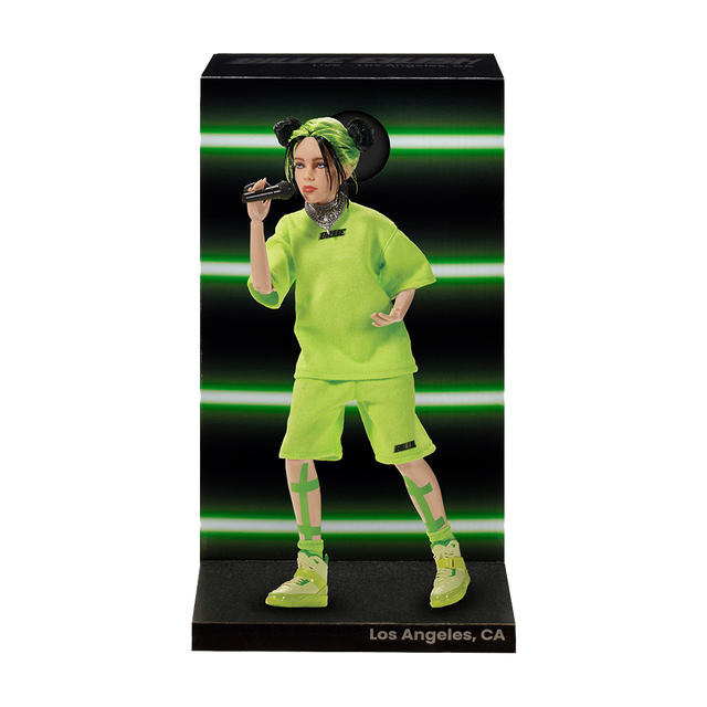 Billie Eilish Billie Eilish Live-Los Angeles,CA Doll 10.5” - view 1