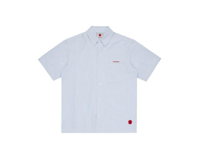 Billionaire Boys Club Billionaire Boys Club Diner Short-Sleeve Striped Shirt Blue Stripe - view 1