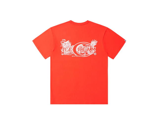 Billionaire Boys Club Billionaire Boys Club Icecream Skateboards Tee Fiery Red - view 2