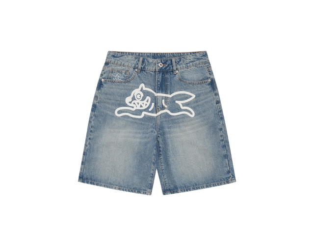 Billionaire Boys Club Billionaire Boys Club Running Dog Denim Shorts Washed Blue - view 1