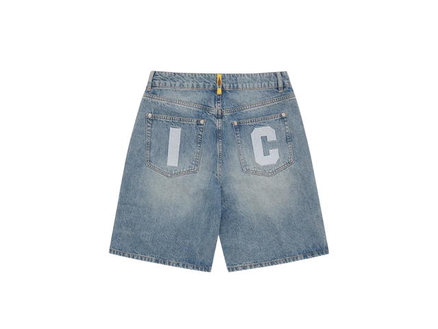 Billionaire Boys Club Billionaire Boys Club Running Dog Denim Shorts Washed Blue - view 2