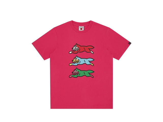 Billionaire Boys Club Billionaire Boys Club Triple Running Dog Tee Pink - view 1