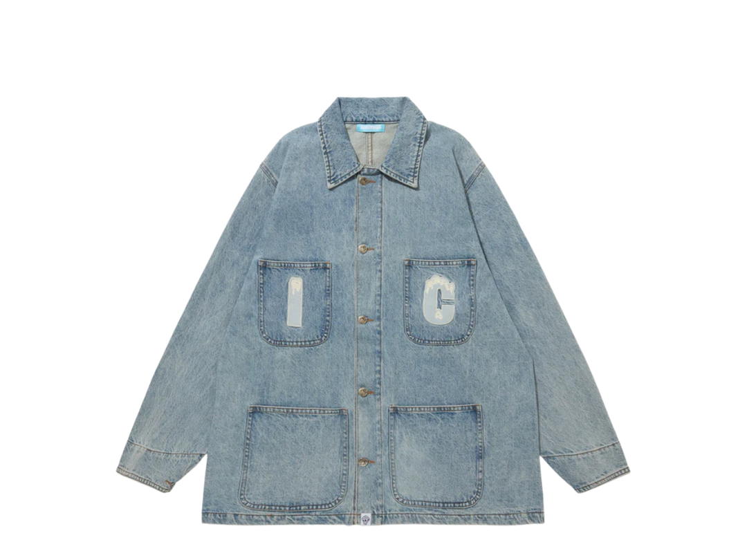 Billionaire Boys Club Billionaire Boys Club Washed Denim Jacket Blue