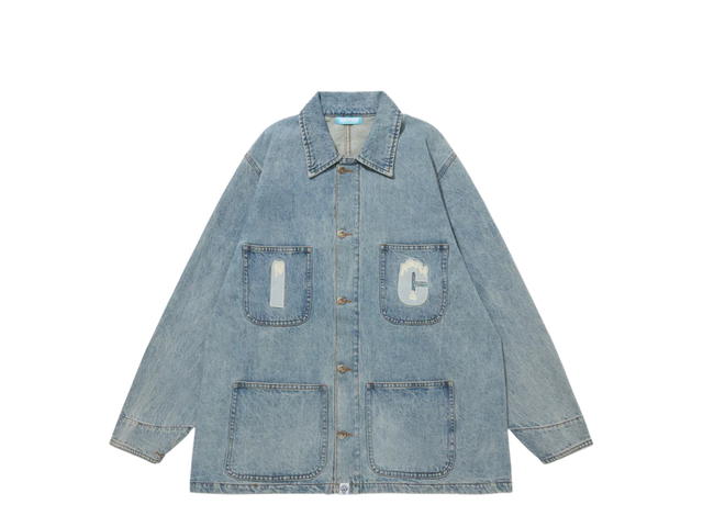 Billionaire Boys Club Billionaire Boys Club Washed Denim Jacket Blue - view 1