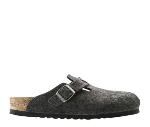 Buy Birkenstock Boston Anthracite Wool (Narrow Fit) at Sasom – Authentic and Ready to Ship