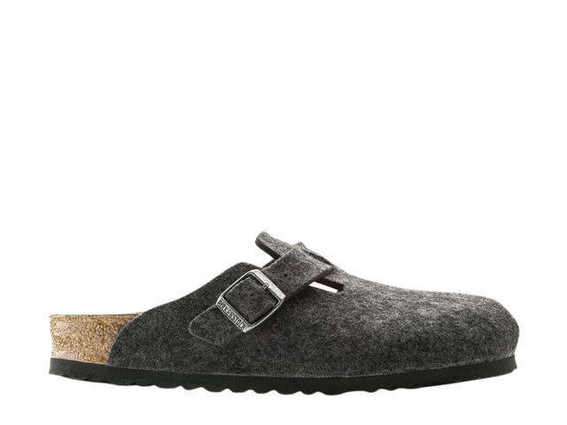 Birkenstock Birkenstock Boston Anthracite Wool (Narrow Fit) - view 1
