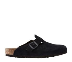 Buy Birkenstock Boston Clog Suede Leather Midnight at Sasom – Authentic and Ready to Ship