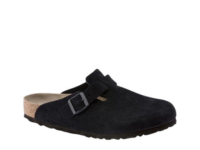 Birkenstock Birkenstock Boston Clog Suede Leather Midnight - view 2