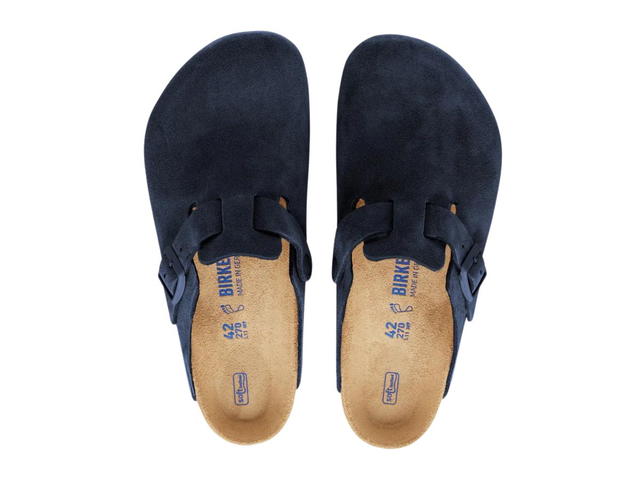 Birkenstock Birkenstock Boston SFB Midnight Suede Leather - view 3