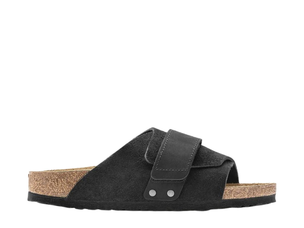 Birkenstock Birkenstock Kyoto VL Soft Suede & Nubuck Black