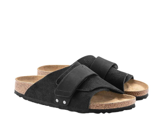 Birkenstock Birkenstock Kyoto VL Soft Suede & Nubuck Black - view 3