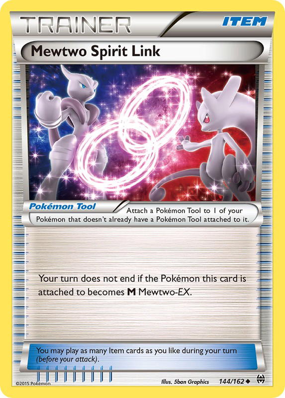 Pokemon Pokemon Mewtwo Spirit Link U [BKT 144/162] XY "BREAKthrough" (EN)