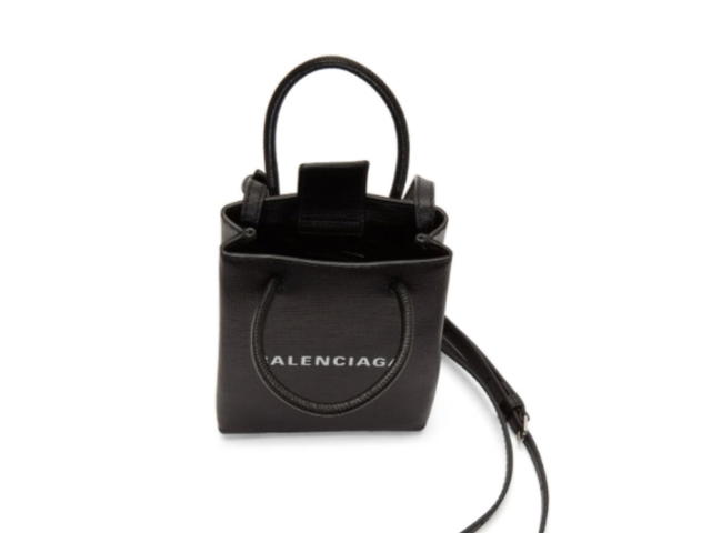 Balenciaga Balenciaga Black Shopping Phone Holder Bag - view 1