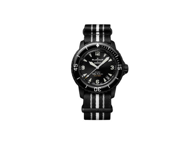Swatch Swatch X Blancpain Bioceramic Scuba Fifty Fathoms Ocean Of Storms - view 1