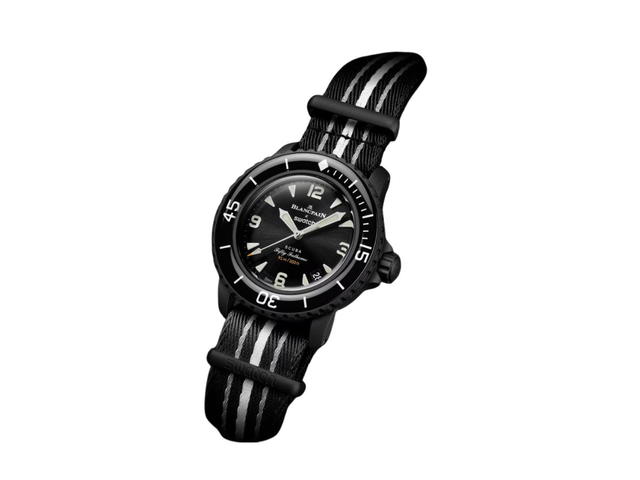 Swatch Swatch X Blancpain Bioceramic Scuba Fifty Fathoms Ocean Of Storms - view 2