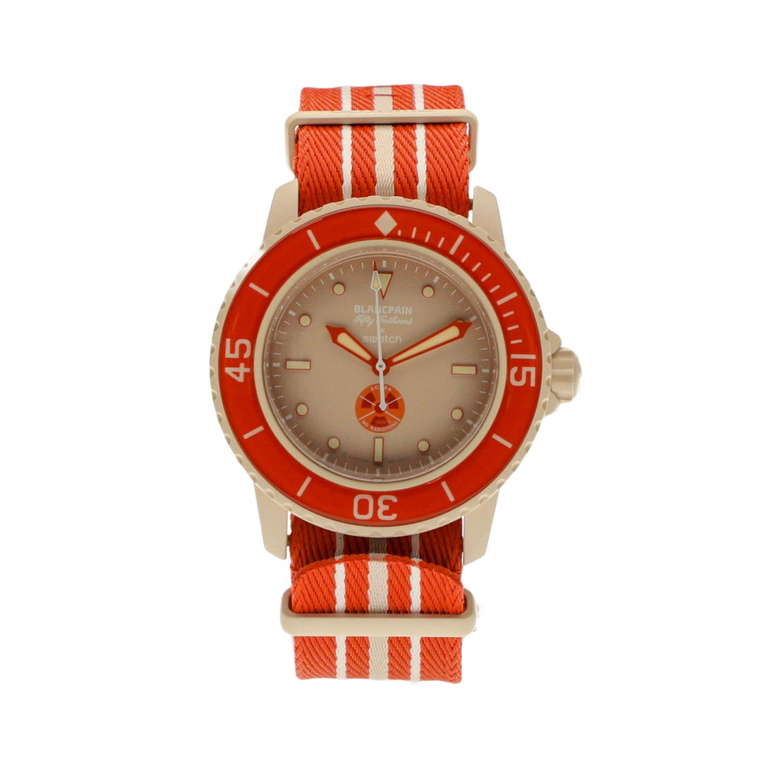 Swatch Blancpain x Swatch Scuba Fifty Fathoms Arctic Ocean SO35N100