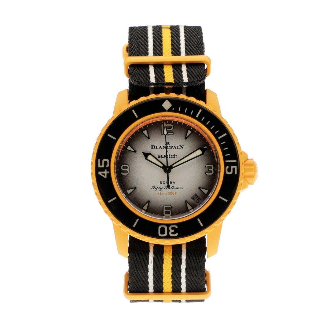 Swatch Blancpain x Swatch Scuba Fifty Fathoms Pacific Ocean SO35P100