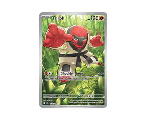 Buy Pokemon Throh IR [BLK 128/086] Scarlet & Violet "Black Bolt" (EN) at Sasom – Authentic and Ready to Ship