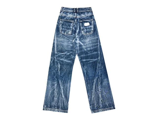 BLR BLR Curved Denim Pants Navy - view 2