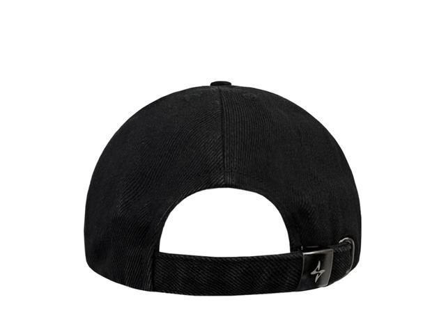 BLR BLR Curved Logo Damaged Denim Cap Black - view 2