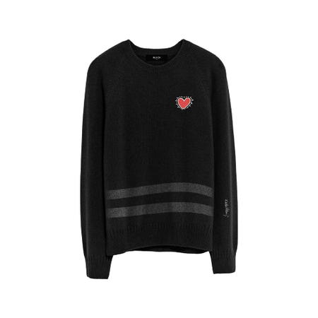 Buy Blvck x Keith Haring' Heart Sweater at Sasom – Authentic and Ready to Ship
