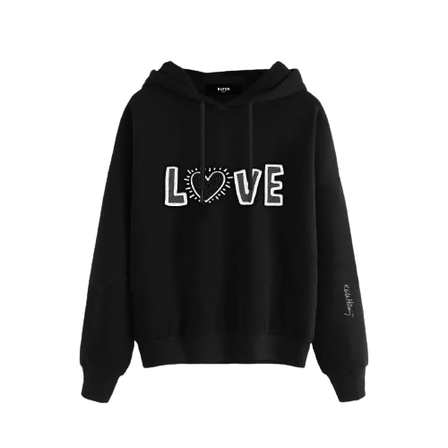 Blvck Blvck x Keith Haring' Love Hoodie