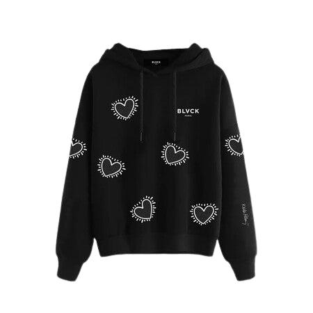 Buy Blvck x Keith Haring' Pattern Hoodie at Sasom – Authentic and Ready to Ship