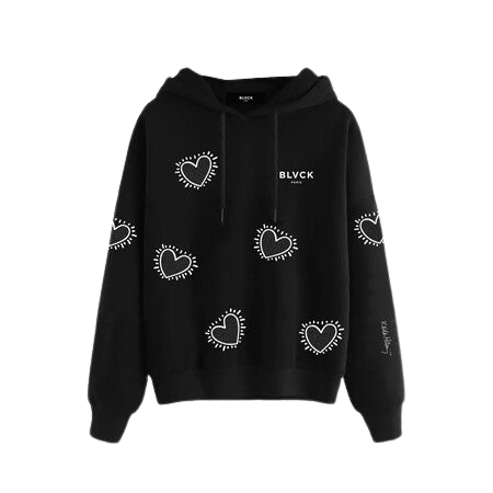 Blvck Blvck x Keith Haring' Pattern Hoodie