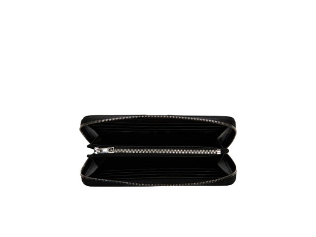 Bally Bally Logo Print Leather Wallet Black - view 3
