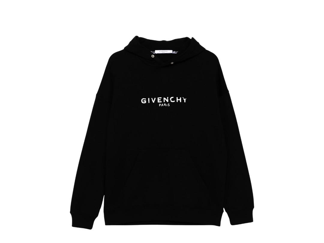 Givenchy Givenchy Logo print Hoodie Black