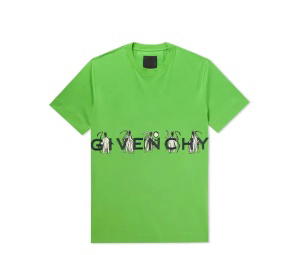 Buy Givenchy Branding Embroidery Slim Fit T-Shirt Apple Green at Sasom – Authentic and Ready to Ship