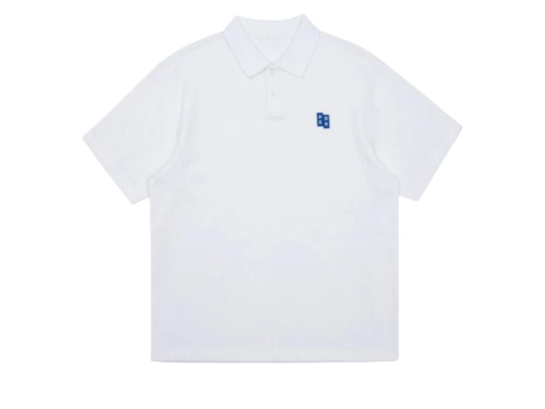 Ader Error Ader Error Sig; TRS Tag Polo T-Shirt 01 Off White