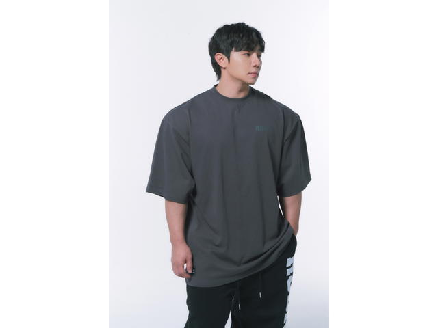 Borntowin Borntowin Rsbn Over Fit T-shirts Charcoal - view 3