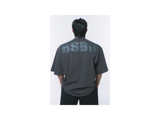 Borntowin Borntowin Rsbn Over Fit T-shirts Charcoal - view 4