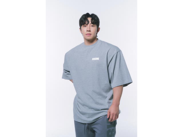 Borntowin Borntowin Rsbn Over Fit T-shirts Grey - view 3