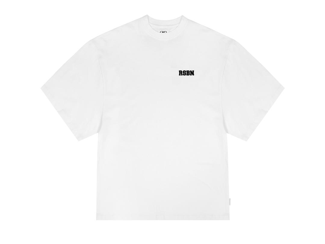 Borntowin Borntowin Rsbn Over Fit T-shirts White