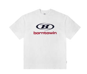 Buy Borntowin Symbol B Logo T-Shirts White at Sasom – Authentic and Ready to Ship
