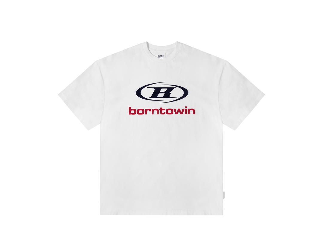 Borntowin Borntowin Symbol B Logo T-Shirts White