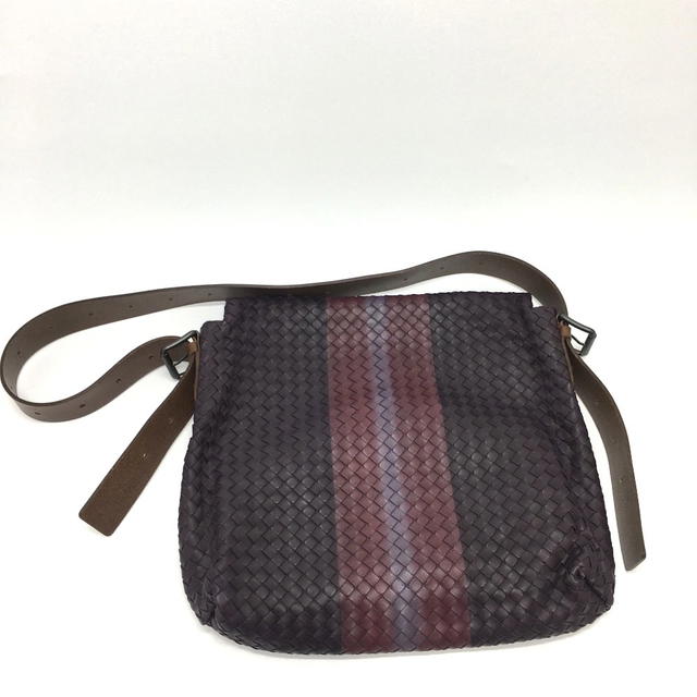 Bottega Veneta BOTTEGA VENETA 161314 Intrecciato Messenger Shoulder Shoulder Bag Leather Brown - view 2