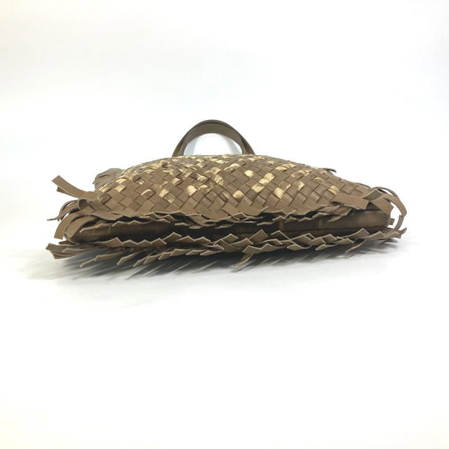 Bottega Veneta BOTTEGA VENETA 239898 Intrecciato Tote Bag Leather Beige - view 3