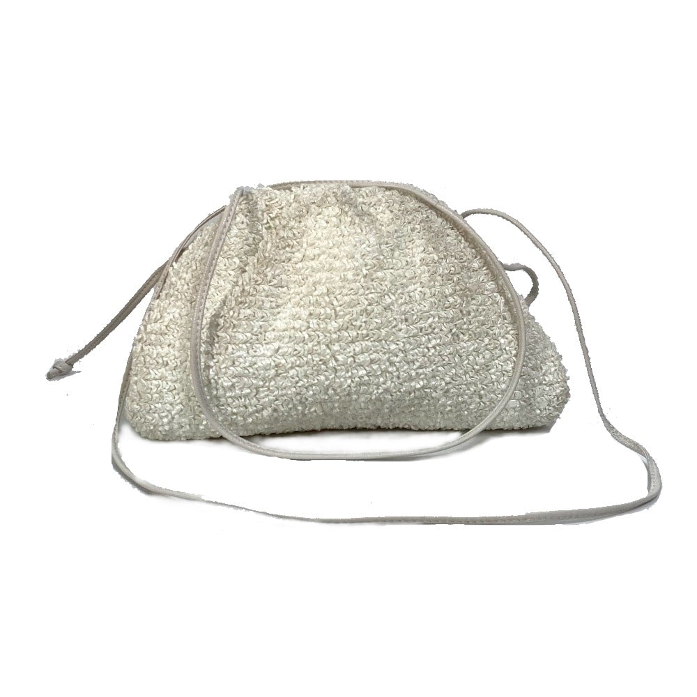 Bottega Veneta BOTTEGA VENETA 585852 Mini the pouch Crossbody Kisslock Shoulder Bag