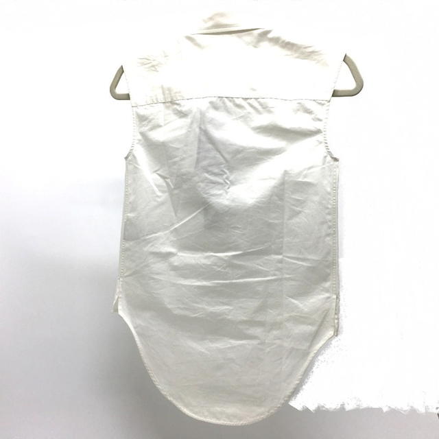 Bottega Veneta BOTTEGA VENETA 600083VKECO Wing Shirt Sleeveless Shirt Y shirt Tops Cotton White - view 2