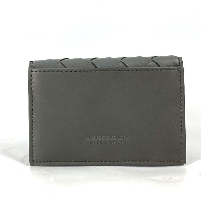 Bottega Veneta BOTTEGA VENETA 605720 Bifold Intrecciato Card Case Leather gray - view 3