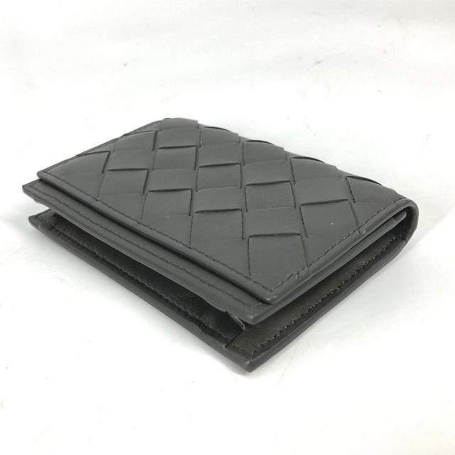 Bottega Veneta BOTTEGA VENETA 605720 Bifold Intrecciato Card Case Leather gray - view 4