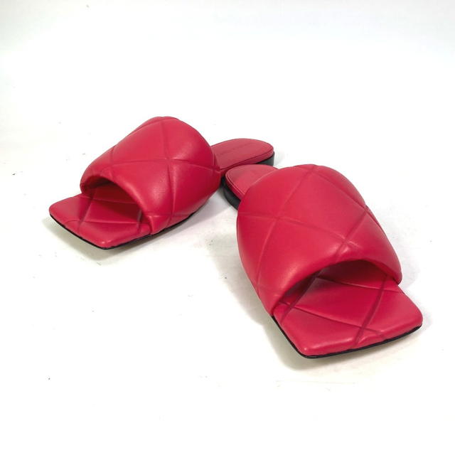 Bottega Veneta BOTTEGA VENETA 639940 RUBBER LIDO shoes flats Intrecciato Sandals Unused - view 2