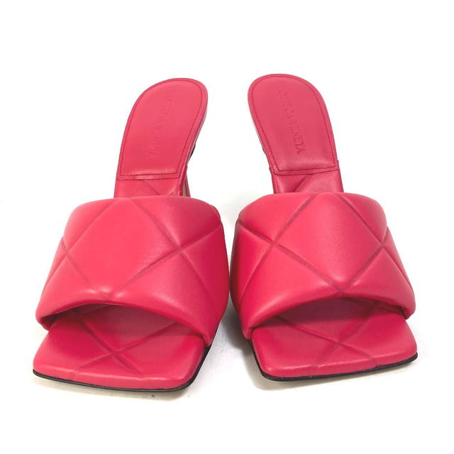 Bottega Veneta BOTTEGA VENETA 639943 Mules RUBBER LIDO Shoes Heels Intrecciato Sandals Unused - view 3